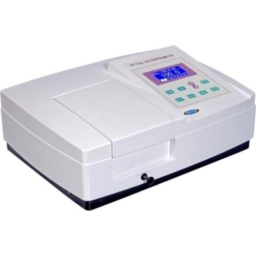 UV/VIS Ultraviolet Visible Spectrophotometer Photometer(200-1000 nm,+-1 nm,4nm) LCD