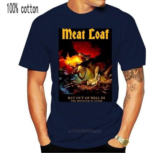 Meat Loaf Bat Out Of Hell 3 T shirt black red graphite all sizes S 5XL