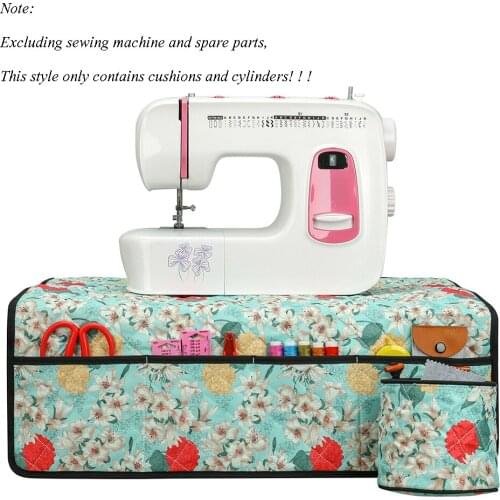 1 Piece 66*66cm Sewing Machine Mat Green Lily Color Sewing Machine Cushion Cotton Cushion Sewing Machine Parts