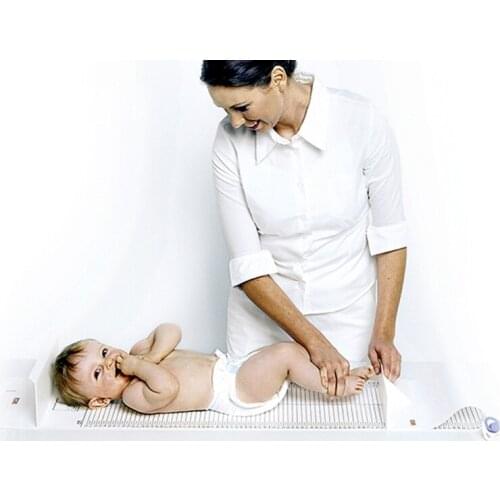 G5AB Infant Body Measurement Measuring Mat Infant Baby Body Length Meter Baby Growth Ruler Room Decoration