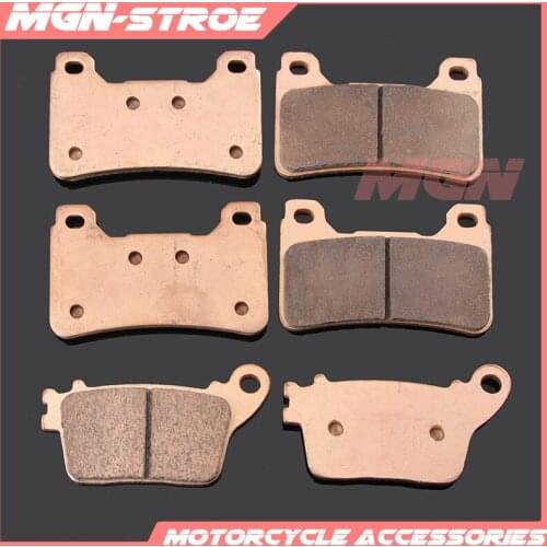 Motorcycle metal sintering brake pads For CBR600RR F5 2007 2008 2009 2010 2011 2012 2013 2014 2015 CBR1000RR 06-15