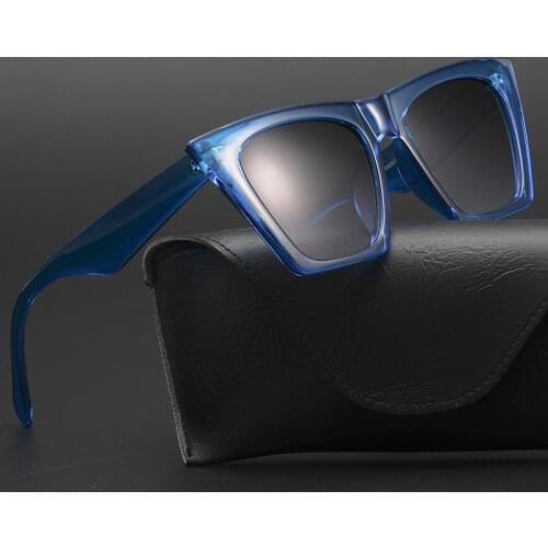 Fashion Square Oversizeds Women Sunglasses Vintage Cat Eye Female Glasses Brands Design 2021 New Men Sun Glasses Uv400