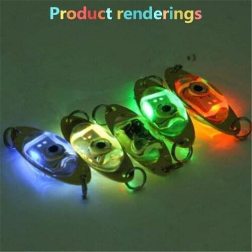 Mounchain Fishing Lure Fish Lamp LED Electronic Low Consumption Light Lure Bait Underwater Fishing Lamp