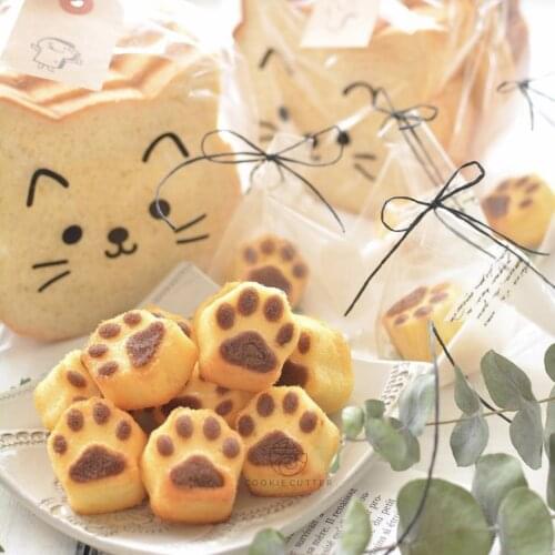 Cartoon Cake Mold Chocolate Donut Cat Claw Household DIY Baking Mold Metal Creative Cute Moule A Gateaux Tools Kitchen EB5DG