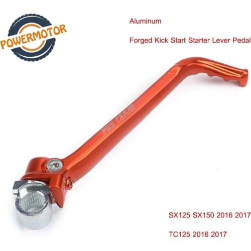 New Aluminum Forged Kick Start Starter Lever Pedal Arm For SX125 SX150 2016 Motocross Dirt Bike Off Road Motorcycle