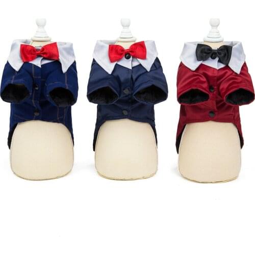 Dog Wedding Clothing Male Dog Suits Puppy Cat Clothes Apparel Pet Accessories Drop Shipping Dog Coat