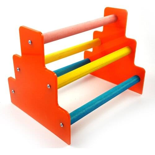 Pet Products Bird Supplies Parrot Toy Stair Ladder Climbing Training Bird Toys Creative intelligence Toys For Parrots