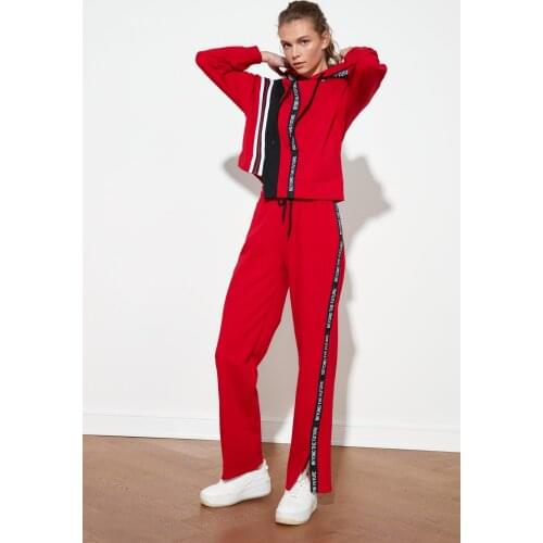 Trendyol Slits Knit Sweatpants TWOSS21EA0119