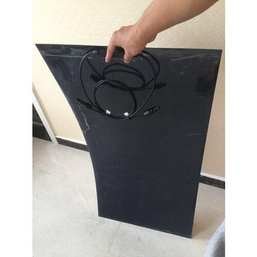 Eliminate your off-road travel concerns, black 100w solar panels, to facilitate your needs