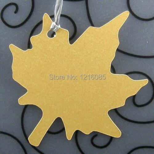 Maple Leaf Wish Tree Tag Blank Thank You Tags for Confirmation, wedding birthday party Favor Tags