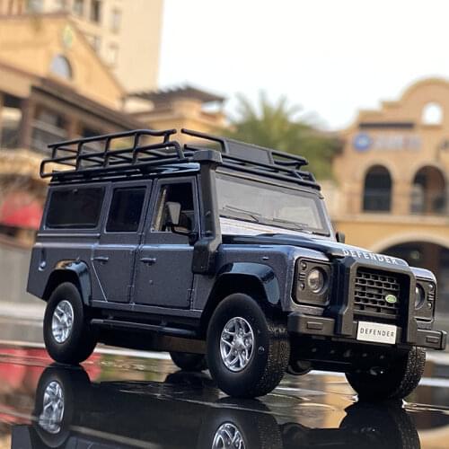 1:32 Land Rover Defender Off-Road Vehicle Alloy Car Model Diecasts & Toy Vehicles Metal Toy Car Model Simulation Childrens Gift