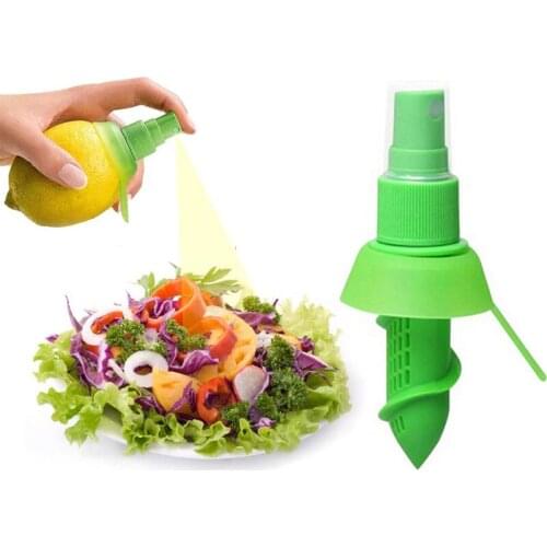 1Pcs Lemon Sprayer Creative Fruit Tool Juice Spray Lemon Orange Grapefruit Citrus Juicer Fruit Rotary Squeezer Kitchen Gadgets