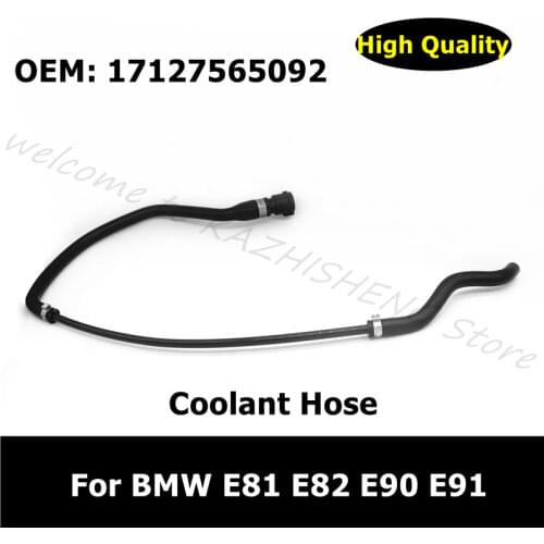 New 17127565092 Water Hose Expansion Tank To Radiator For BMW E81 E82 E90 E91 X1 120i 320i