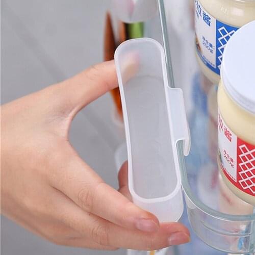 2 Pcs Refrigerator Storage Box Kitchen Accessories Hidden Storage Holder Shelf Sauce Bag New Mustard Rack Vinegar Organizer Rack
