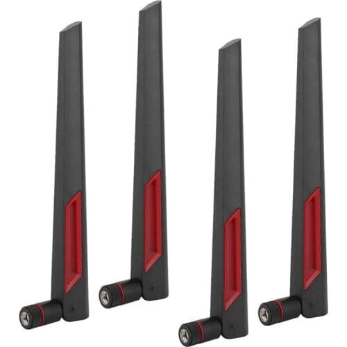 4PCS 2.4G/5G WiFi Antenna SMA Internal Adapter for ASUS AC68U AC88U AC66U 8DBi Wireless LAN/Wi-Fi Router Adapter