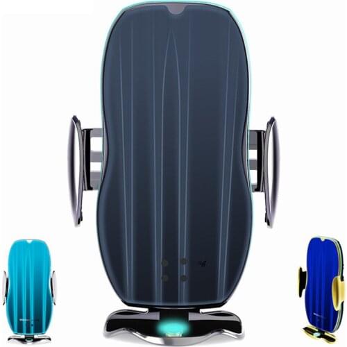 9V 15A Portable Car Wireless Charger Infrared Induction Car Phone Wireless Charger Mobile Phone Holder Smart Charging