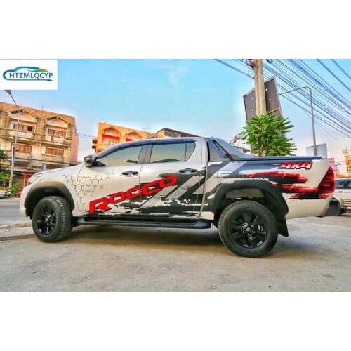 Car stickers FOR Toyota Hilux Revo Rocco body decoration decal personalized custom stickers Hilux modification
