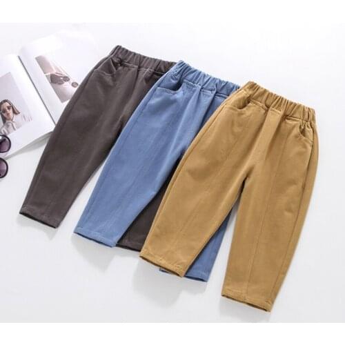 Toddler Girl Pants Solid Color Girls Childrens Pants Patchwork Childrens Pants Casual Style Childrens Clothes