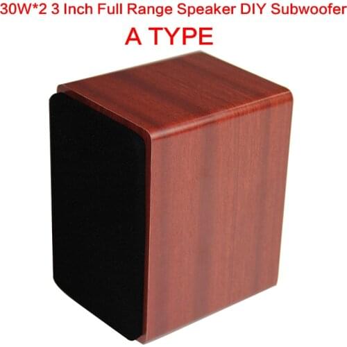 60W High-power 3-inch Full-range Speaker Home Theater DIY Subwoofer Computer Desktop Audio Fever HIFI Passive Speaker Front