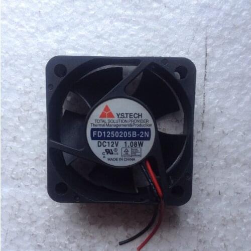 For Yuanshan Y.s.tech Fd1250205b-2n 5020 Dc12v 1.08w Cooling Fan