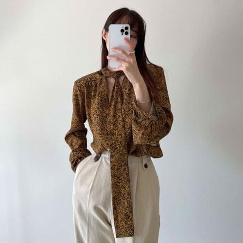 Faitesvous Leopard Blouses