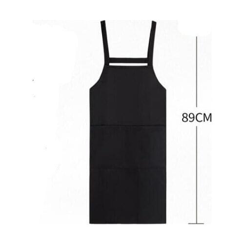 Aprons Customized Logo Printed Workwear Waterproof for Women and Mens Household Kitchen
