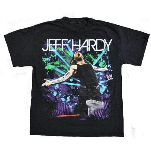 Vintage Style Jeff Hardy Shirt Gift tee for Men Women Unisex tee Longsleeve Sweatshirt Hoodie Black
