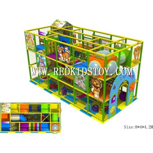 Exported to Russia Shopping Mall Indoor Play Center CE Certified Playground Equipment 16111a