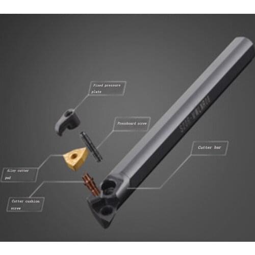 GULING CNC lathe tool bar 95 degree inner hole turning tools bar S16Q 18R 20R 25S 25U 32T 32T 40T 40W-MWLNR08 peach shape