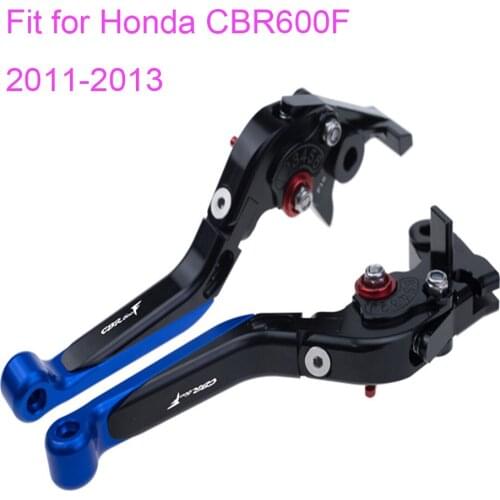 KODASKIN Folding Extendable Brake Clutch Levers for Honda CBR600F 2011-2013