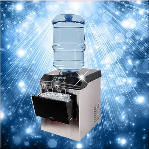 Commercial Desktop Portable Ice Maker Household Intelligence Bullet Type Ice Machine
