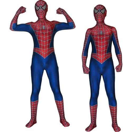Raimi Cosplay Costume 3D Print The Amazing Homecoming BodySuit Zentai Suit Adults/Kids