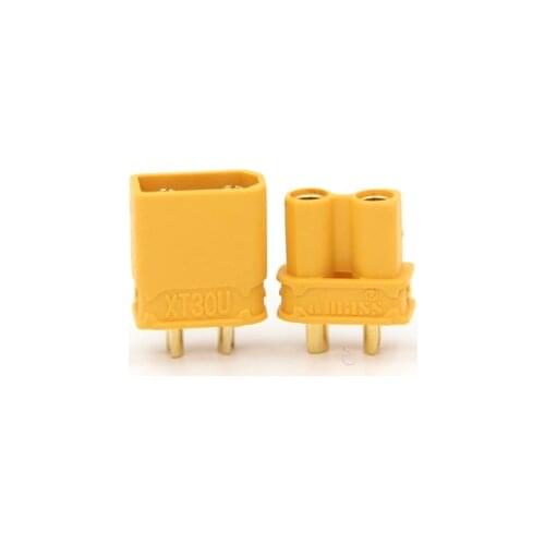 10pcs Amass XT30U hembra-varón de bala conector de la actualización XT30 para RC FPV batería Lipo RC Quadcopter (5 pares)