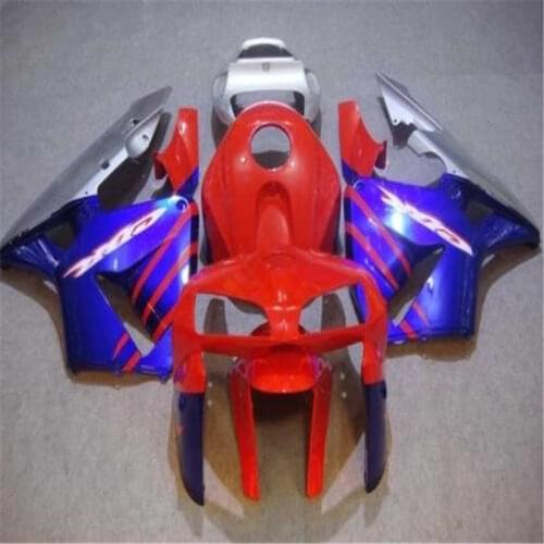 Hot Sales,For CBR600RR F5 2005 2006 Parts CBR 600 RR F5 05 06 Blue Red silver Motorcycle Fairing Set (Injection molding)