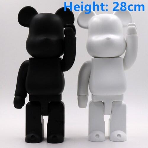 Best seller 11inch 28cm 400% Be@rbrick DIY Fashion Toy 21 kinds of teddy bears PVC Action Figure Collectible Model Toy gifts