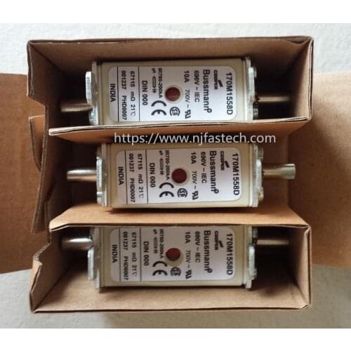 New original dc fuse 10A 690V 170M1558 170M1558D low voltage fuse power fuse