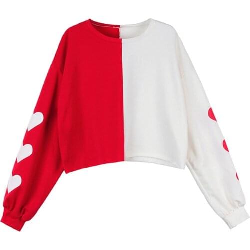 Женские короткие толстовки PERHAPS U China At AliExpress