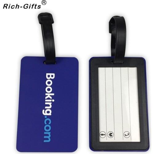 Custom LOGO Promotion Gifts OEM/ODM 3D Cartoon Eco-friendly Travel Air planesoft rubber luggage tag