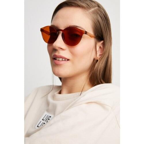 Smart Bone Brown Unisex Sunglasses Apsp046901