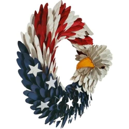 Wreath US Wreath Home Decorations Wall Decorations Background Wall Photo Decoration