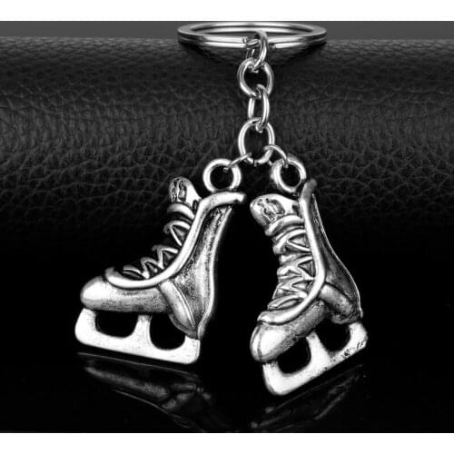 YURI!!! on ICE Anime Keyring Key Chain Yuri Katsuki ice Skates Metal Keychain Car Bag Key Ring Holder Chaveiro llaveros Jewelry