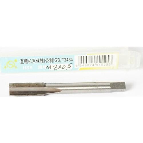 1PC Tap M8 * 0.5 M8 0.5 Pitch Right Hand Tap Matching Handle M1-8 (1/16-1/4)