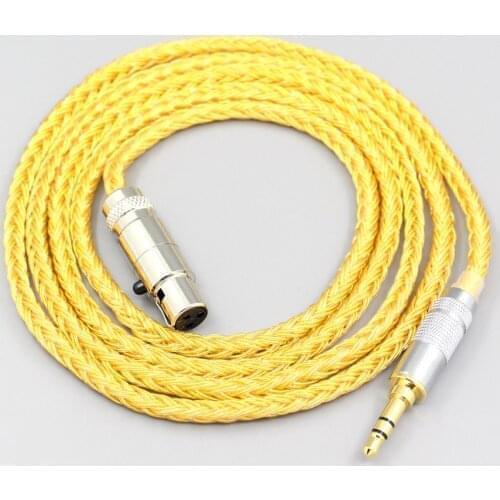 16 Core OCC Gold Plated Earphone Headphone Cable For Beyerdynamic DT1770 DT1990 PRO AKG K181 pro 2015 M220