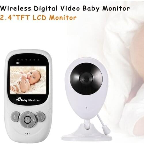 SP880 Wireless Baby Monitor Camera Night Vision Two-way Sleep Monitor 2.4 inch LCD Display Temperature Detection Security Camera