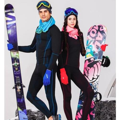 Quick drying thermal underwear set,outdoor skiing underwear bamboo charcoal, perspiration functionclose fitting exercise