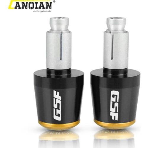For SUZUKI BANDIT GSF 1250S 1250 1200 Motorcycle with 7/8* 22mm Hand Bar Ends Slider Handle Bar End Grips Cap Accessories