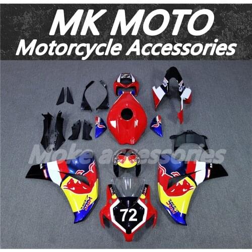 Motorcycle Fairings Kit Fit For Cbr1000rr 2008 2009 2010 2011 Bodywork Set High Quality ABS Injection New Red Yellow Black Bull2