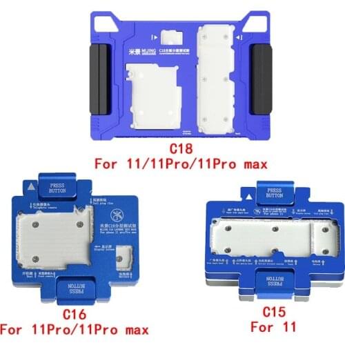 MiJing C15 C16 C18 for iPhone X/XS/XS Max/11 11PRO 11Pro Max Motherboard Middle Logic board Lower Layered Layer Tester Platform