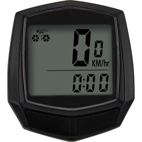 Multifunction Bike Wired Stopwatch Bicycle Trainer Rollers Sensor Computer Speedometer Odometer for cycling enthusiasts