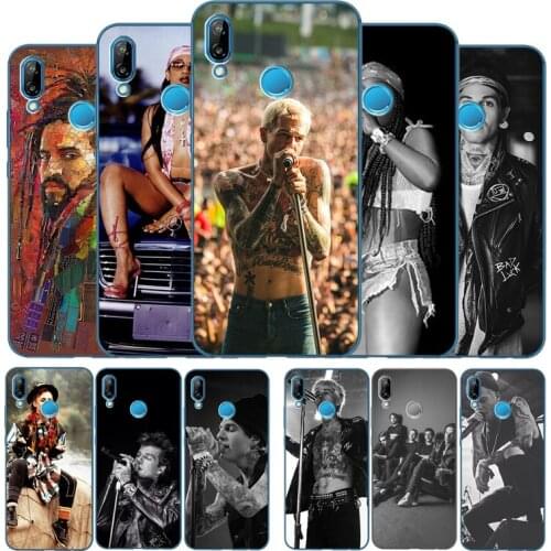 Reggae Singer Soft Silicone Phone Case For Huawei P9 P10 P20 P30 P40 LITE P20 P30 P40 PRO P smart Y6 Y7 Y9 Prime nova 3i